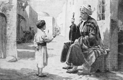 Firdausi oye que le repiten sus propios versos (lito) de Margaret (after) Dovaston