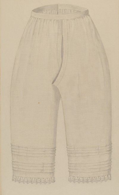 Calzones de mujer, c. 1937 de Margaret Concha