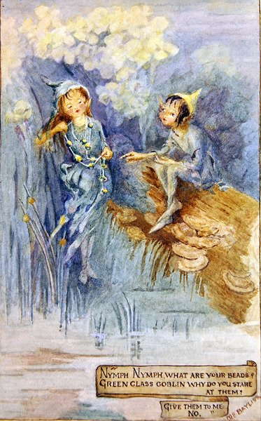 La ninfa y el duende verde de Margaret E. Bayliss