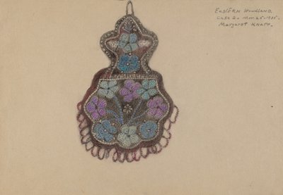 Bolsa con cuentas de Margaret Knapp
