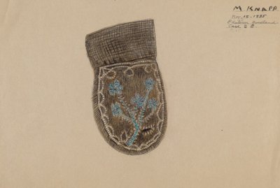 Mitón de Margaret Knapp