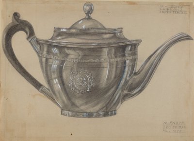 Tetera de plata de Margaret Knapp