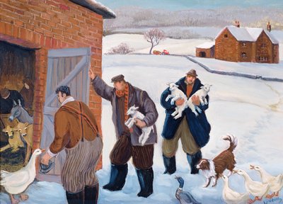 Los tres pastores de Margaret Loxton