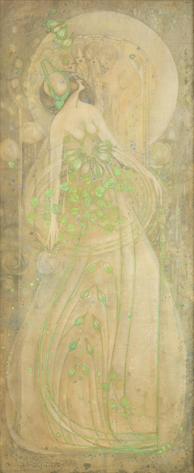 la rosa de junio de Margaret MacDonald Mackintosh