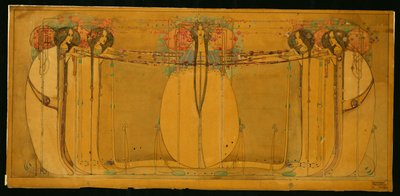 La reina de mayo de Margaret MacDonald Mackintosh