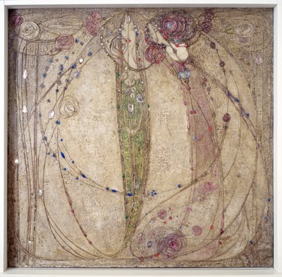 La Rosa Blanca y la Rosa Roja de Margaret MacDonald Mackintosh