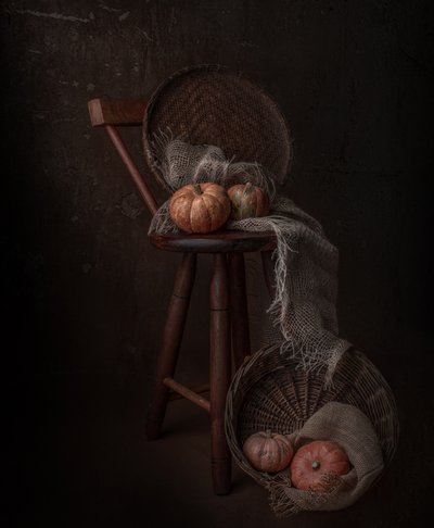 Naturaleza muerta de la cosecha de otoño de Margareth Perfoncio