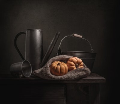 Cosecha de otoño oscuro de Margareth Perfoncio