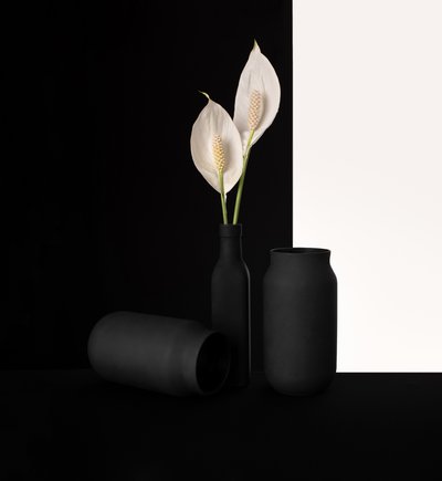 Elegante contraste floral de Margareth Perfoncio