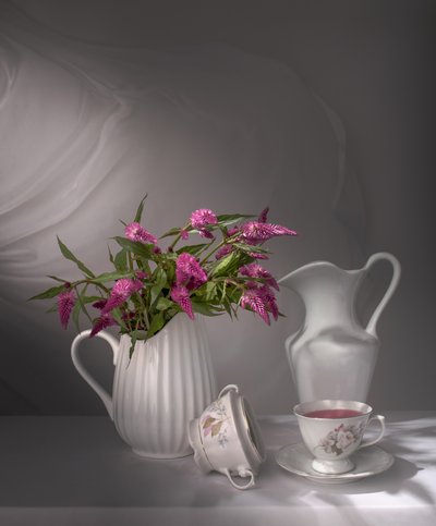 Flores para una elegante hora del té de Margareth Perfoncio
