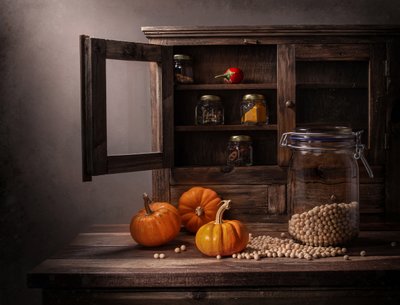 Despensa rústica de otoño de Margareth Perfoncio