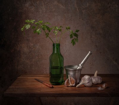 Ingredientes para una cocina rústica de Margareth Perfoncio