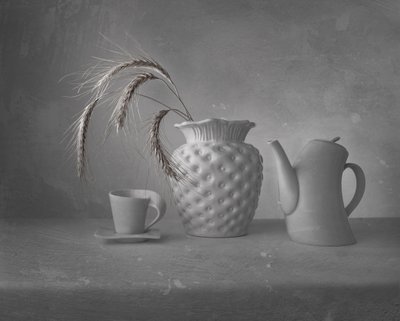 Arreglo rústico de té de Margareth Perfoncio