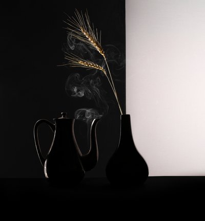Tetera humeante «Golden Wheat» de Margareth Perfoncio