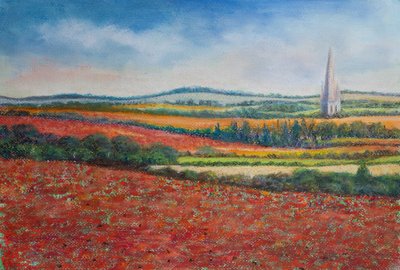 Campos de amapolas, 2021 de Margo Starkey
