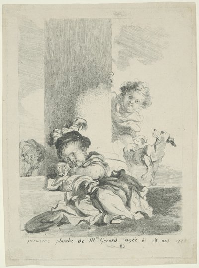 El niño y el gato de Marguerite Gerard
