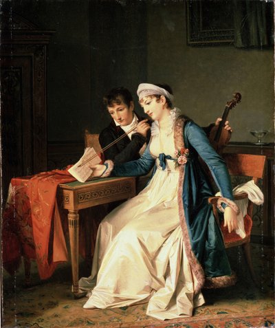 La lección de música de Marguerite Gerard