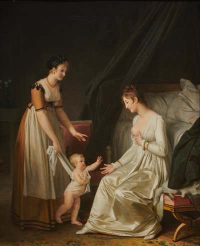 La madre lactante de Marguerite Gerard