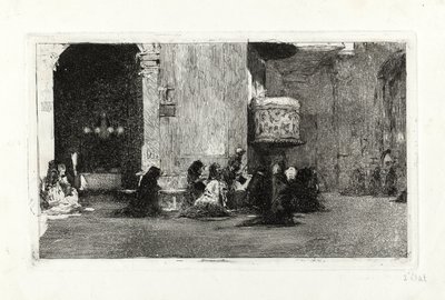 Interior de la iglesia de Sant Josep de Marià Fortuny Marsal