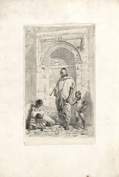 Familia marroquí de Marià Fortuny Marsal