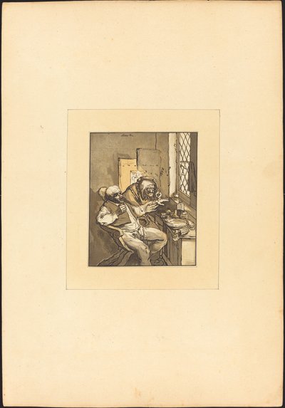 Cirujano del pueblo de Maria Catharina Prestel after Adriaen van Ostade