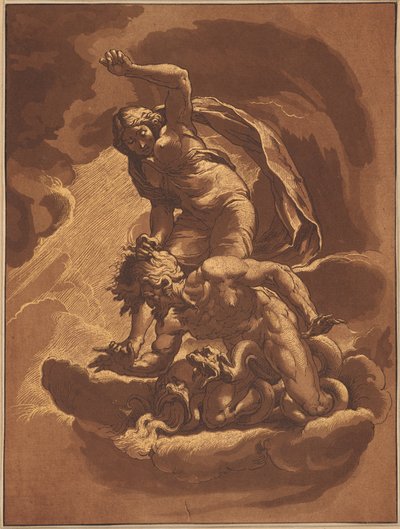 El Triunfo de la Verdad Sobre la Envidia de Maria Catharina Prestel after Jacopo Ligozzi