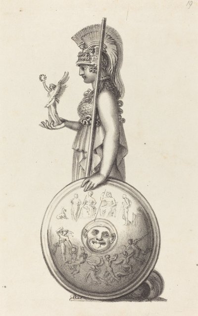 Minerva, por Fidias de Maria Denman after John Flaxman