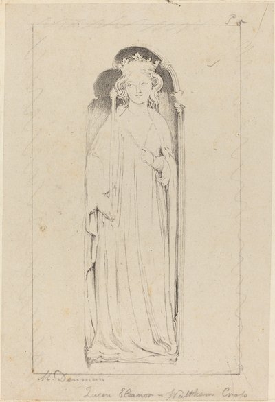 Reina Leonor, de Waltham Cross de Maria Denman after John Flaxman