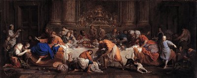Banquete en la casa de Simón el Fariseo, ca. 1748 de Maria Felice Tibaldi Subleyras