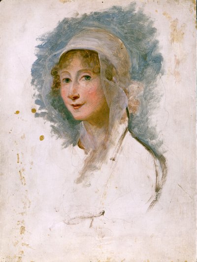 Retrato de Giulia Beccaria Manzoni (1762 - 1841), madre de Alessandro Manzoni. Biblioteca di Brera, Milán. de Maria Hadfield Cosway