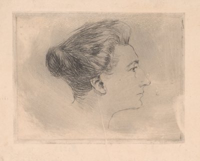 Cabeza de mujer de Maria Hubrecht