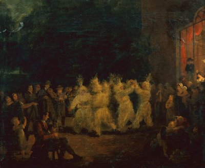 El baile de la cosecha en Rosanna Co Wicklow de Maria Spilsbury