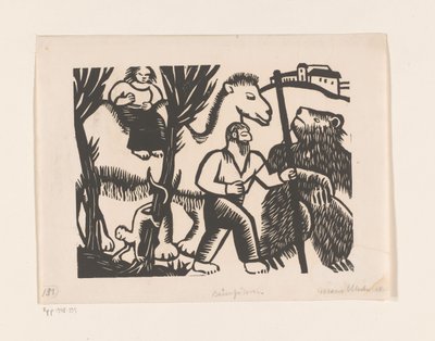 Bärenführer (título original del objeto) de Maria Uhden (signed by artist)