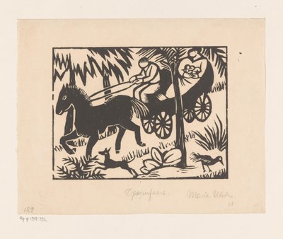 Spazierfahrt (título original del objeto) de Maria Uhden (signed by artist)