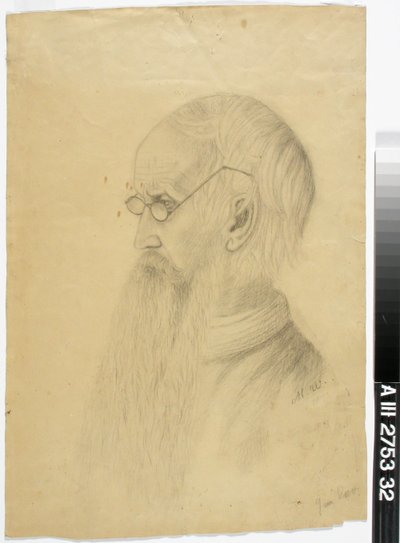 Porträt des Vaters des Künstlers de Maria Wiik
