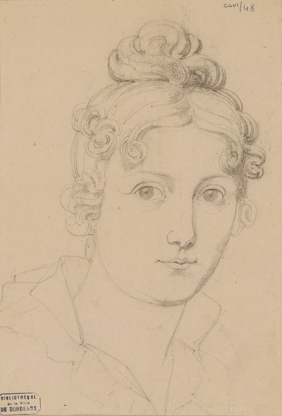 Autorretrato, c.1830 de Maria del Rosario Weiss Zorrilla