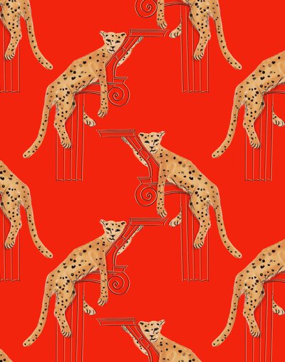 Leopardos tumbados, 2020 de Marianna Kulukundis