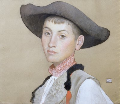 Un joven eslovaco de Marianne Stokes