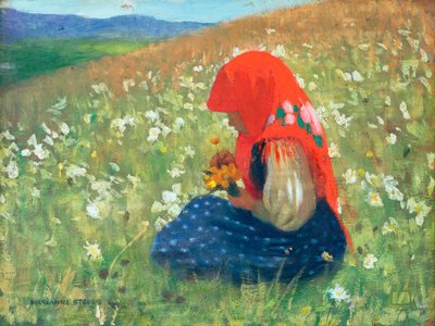 Chica de los Tatras, c.1905-07 de Marianne Stokes