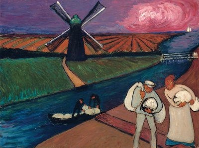 Estigia, c.1910-1911 de Marianne von Werefkin