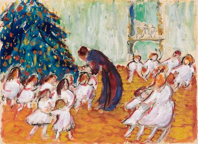 Árbol de Navidad, 1911 de Marianne von Werefkin