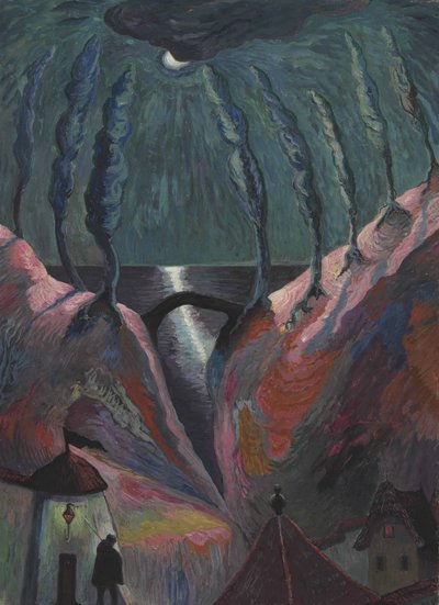 Noche Fantástica, 1917 de Marianne von Werefkin