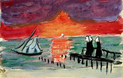 Mar Báltico de Marianne von Werefkin