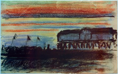 Baño familiar en Zingst de Marianne von Werefkin