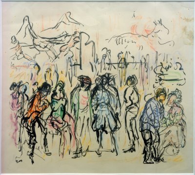 Escena de carnaval de Marianne von Werefkin