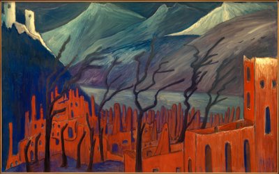 Ciudad roja de Marianne von Werefkin