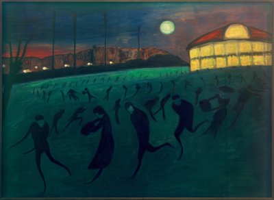 Patinadores de Marianne von Werefkin
