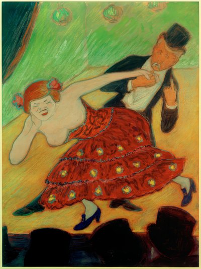 Pareja bailando de Marianne von Werefkin