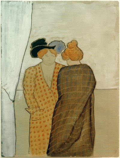 Dos mujeres de Marianne von Werefkin
