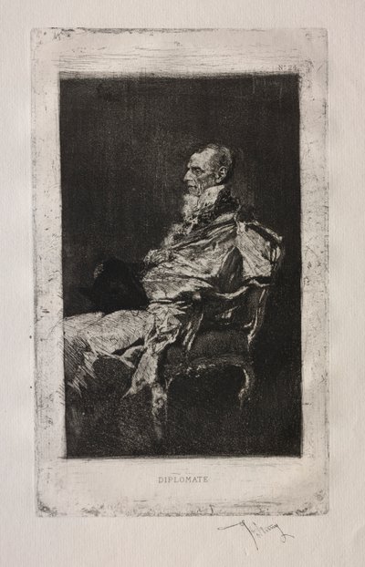 Diplomático de Mariano Fortuny y Marsal